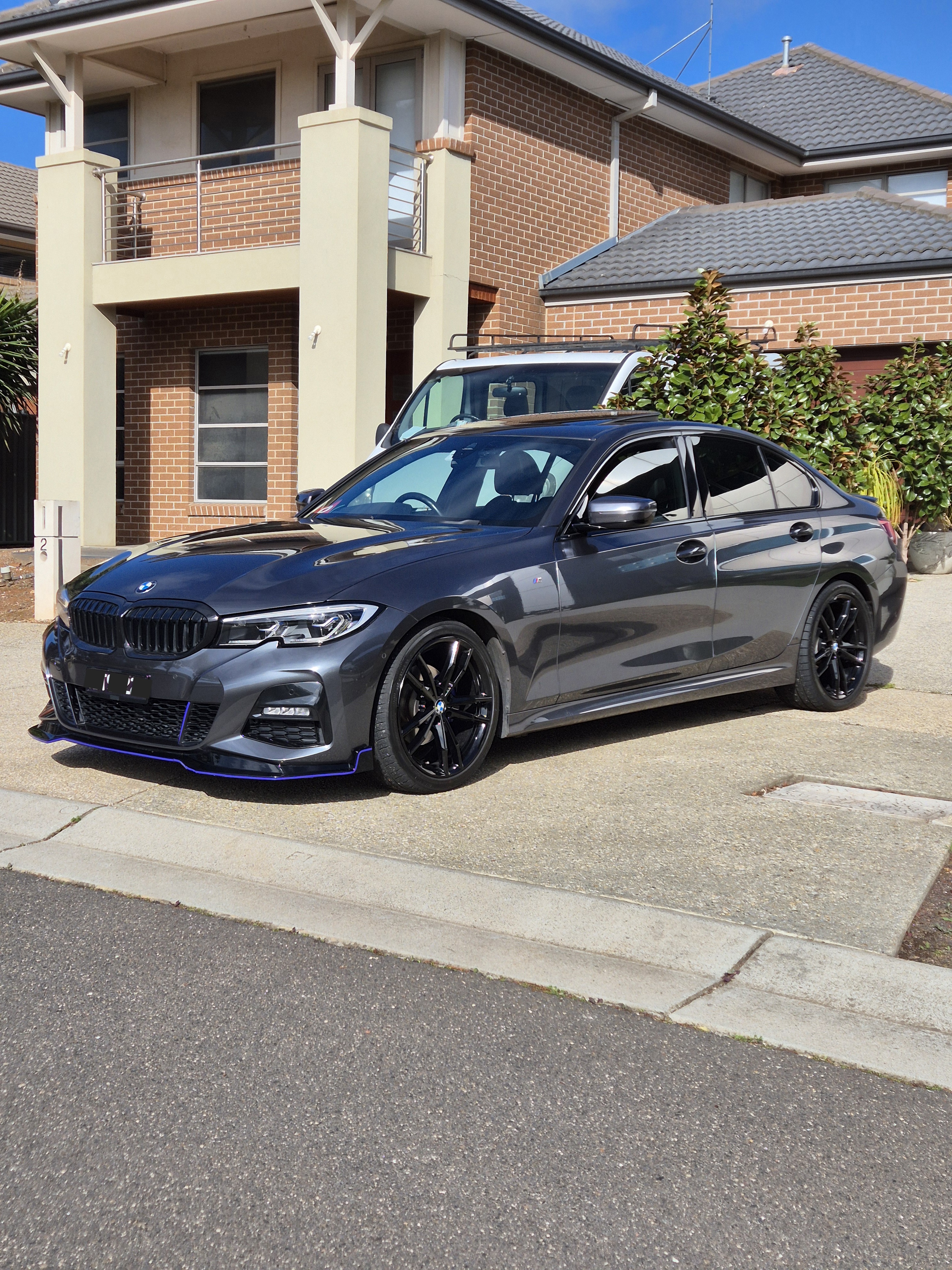 Grey BMW Sedan ceramic coated